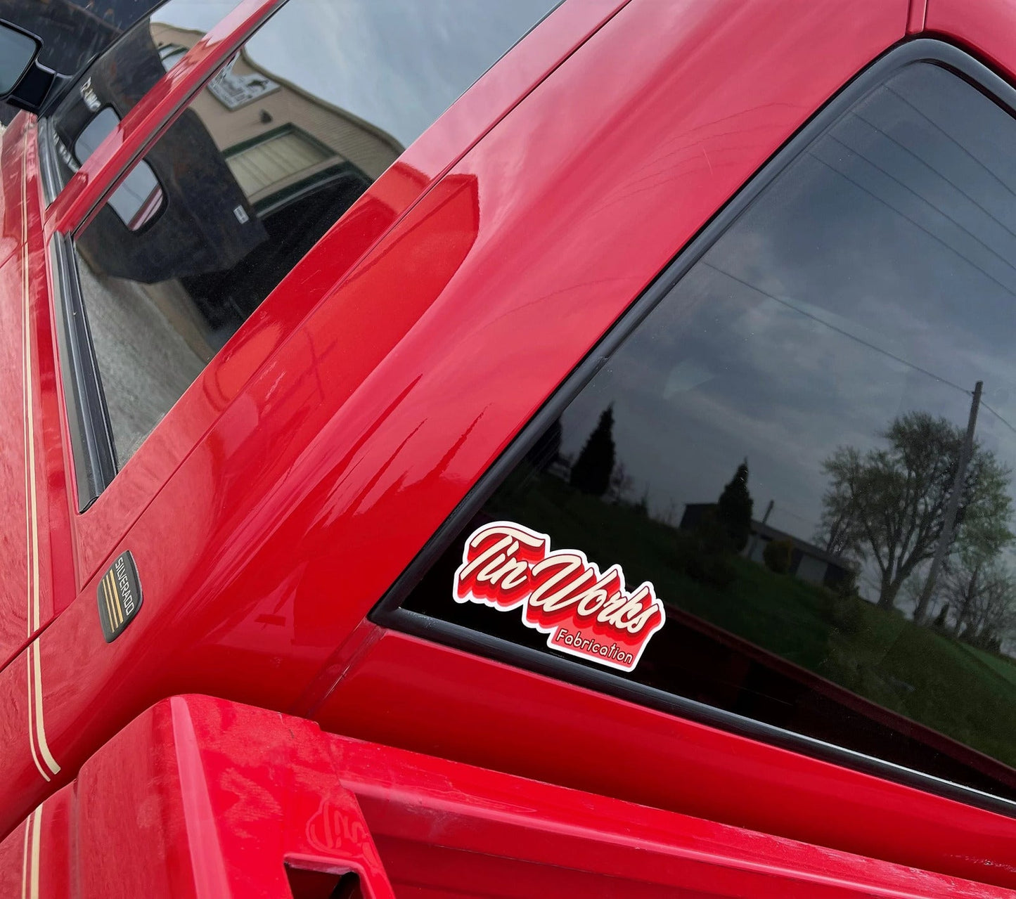 Tinworks Sticker - Red
