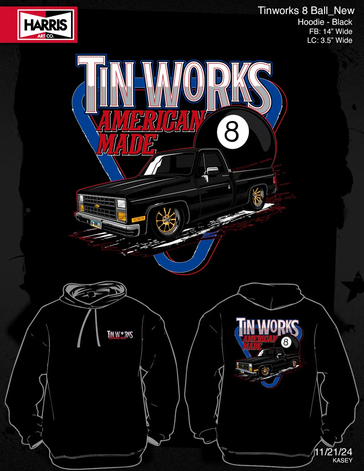 Tinworks 8Ball Hoodie