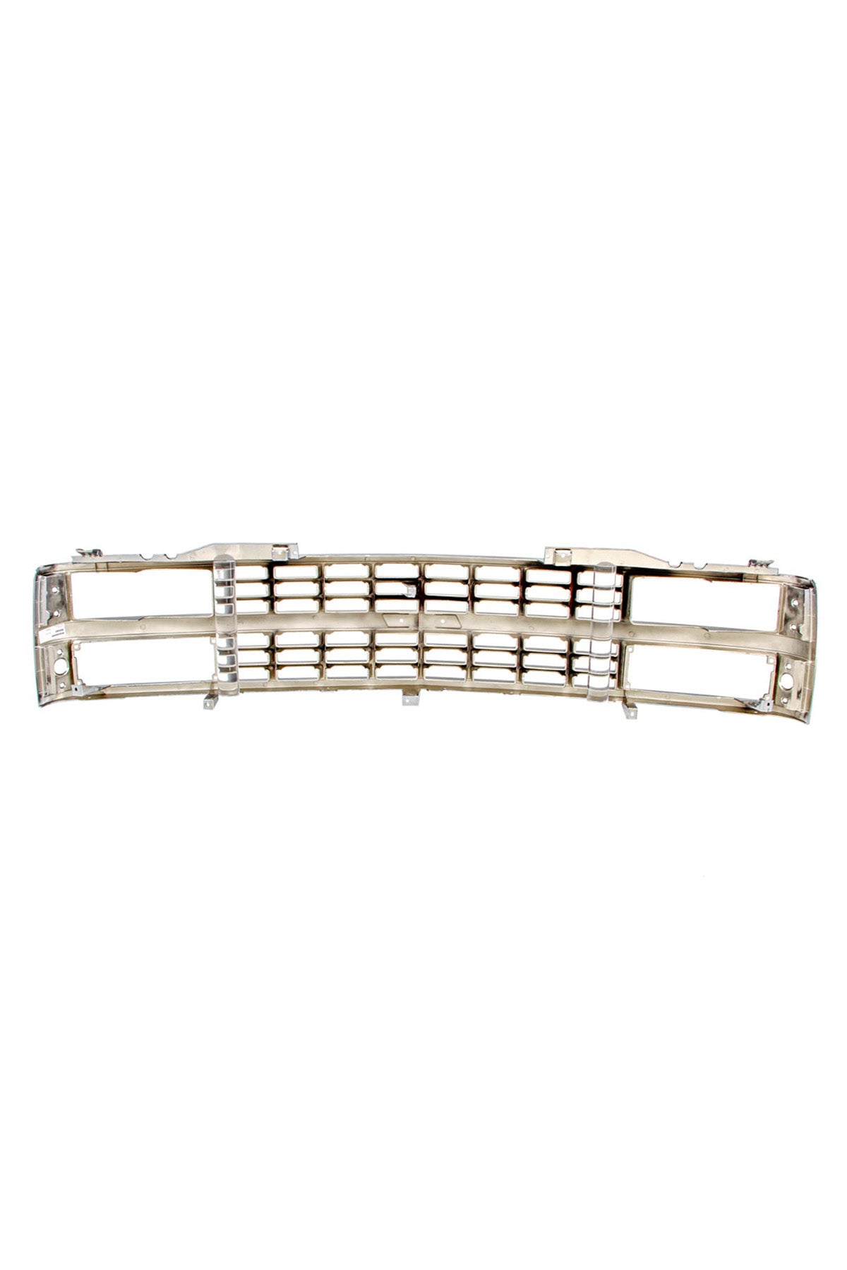 Grille Shell - Chrome/Black - Dual Headlight - 88-93 Chevy C/K Pickup SUV