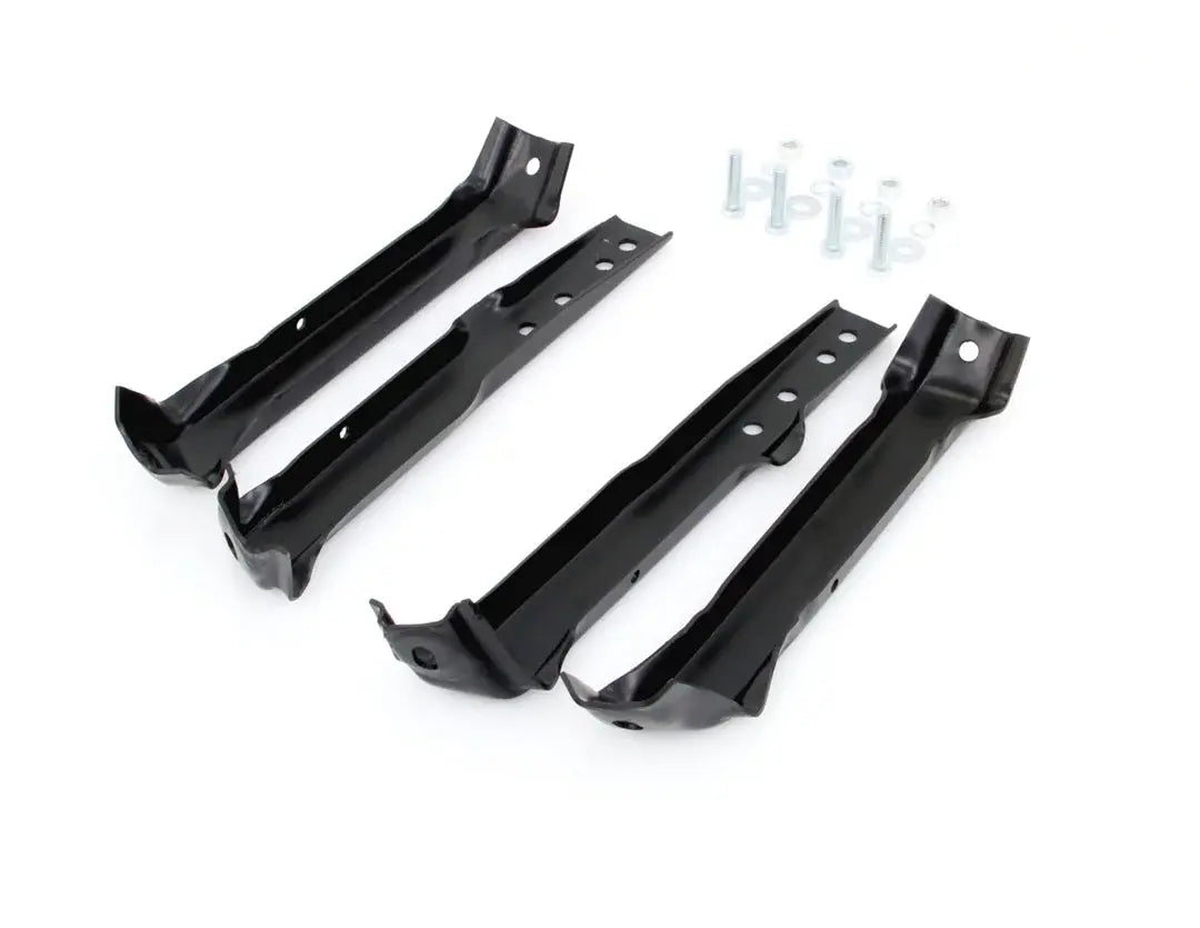 63-66 Chevy GMC C/K Stepside Pickup Rear Bumper Bracket Set