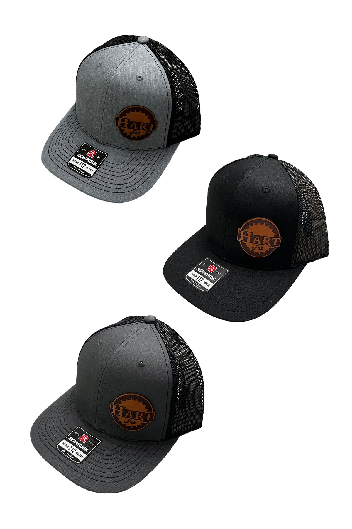 Hart Fab Leather Patch Snap Back Hat