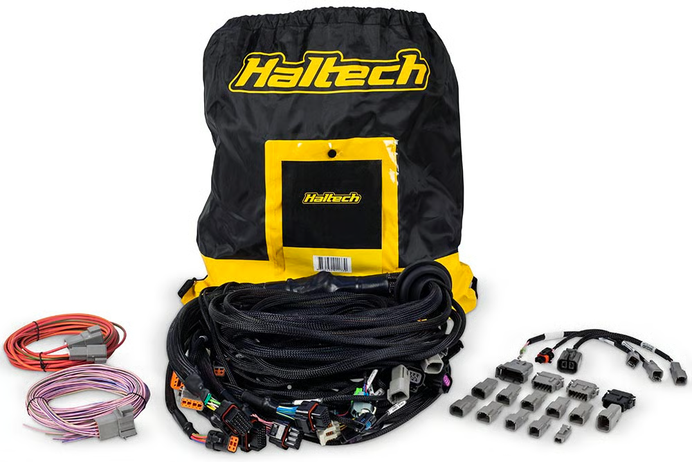 Haltech NEXUS R5 DBW Terminated Harness - DBW Ready/Injector Connector EV6