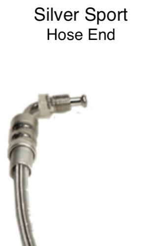 Silver Sport Clutch Release Bearing Hose Adapter Fitting