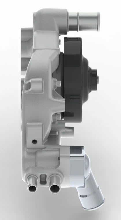 Concept One Chevy LS Billet Thermostat Housing 90 Degree
