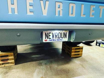 67-72 C-10 Tucked license plate box