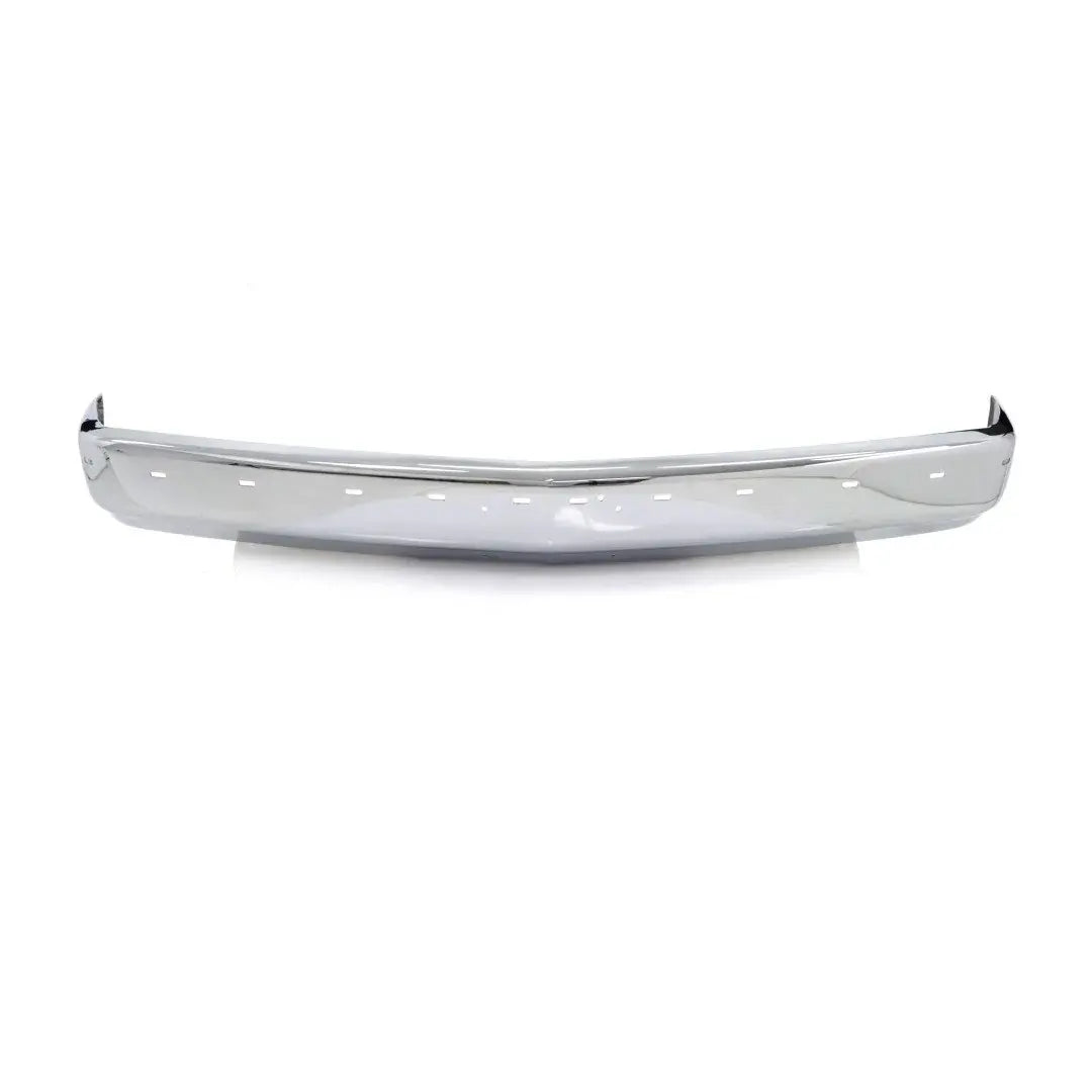 88-98 Chevy GMC OBS Truck SUV Front Bumper - Chrome - with Tag Bracket Holes - with Impact Strip