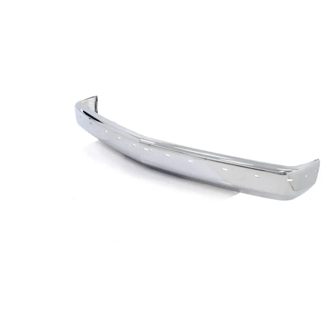 88-98 Chevy GMC OBS Truck SUV Front Bumper - Chrome - with Tag Bracket Holes - with Impact Strip