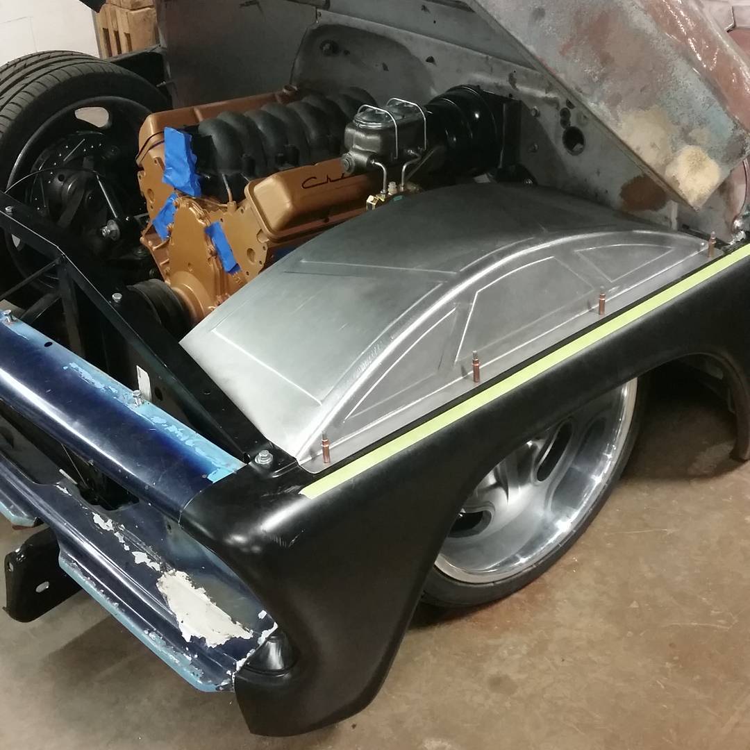 1960-66 C-10 Inner Fenders for 20" Wheel