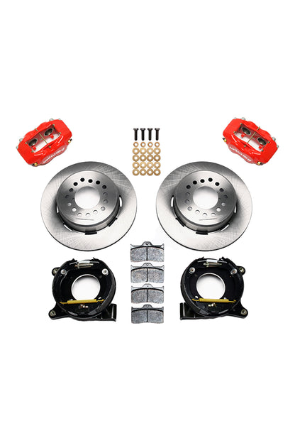 Wilwood Forged Dynalite 4 Piston Rear Parking Brake Kit for C10 12 Bolt