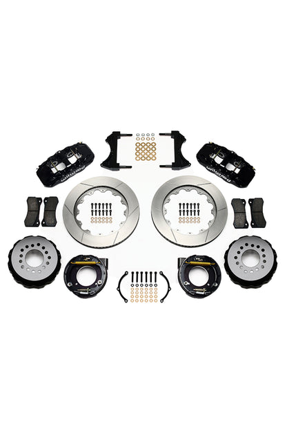Wilwood AERO4 Big Brake Rear Parking Brake Kit for C10 12 Bolt