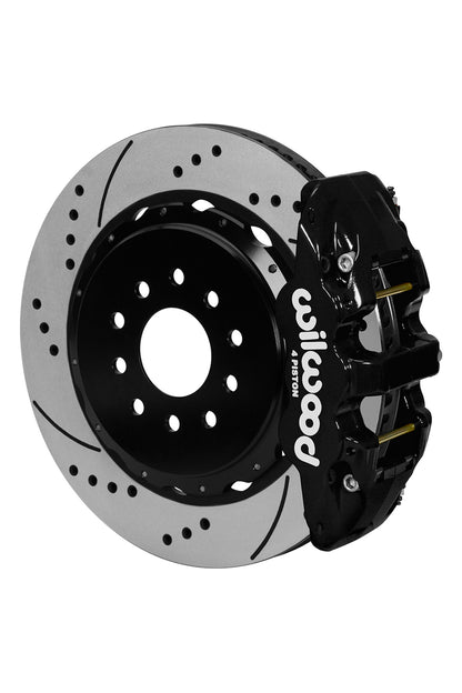Wilwood AERO4 Big Brake Rear Parking Brake Kit for C6 Corvette Hub / DSE / Miller Built