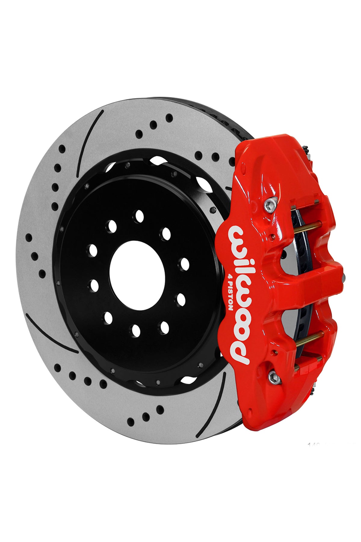 Wilwood AERO4 Big Brake Rear Parking Brake Kit for C6 Corvette Hub / DSE / Miller Built
