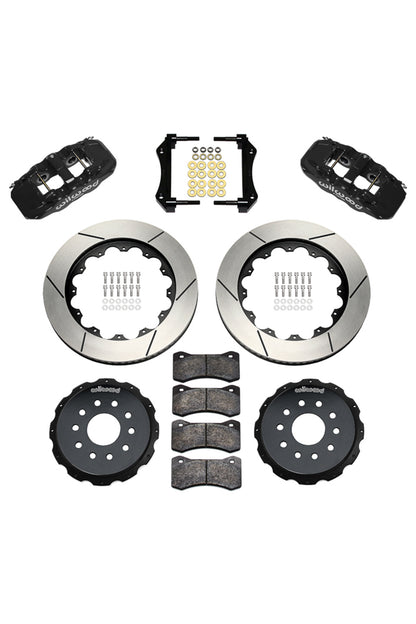 Wilwood AERO4 Big Brake Rear Parking Brake Kit for C6 Corvette Hub / DSE / Miller Built