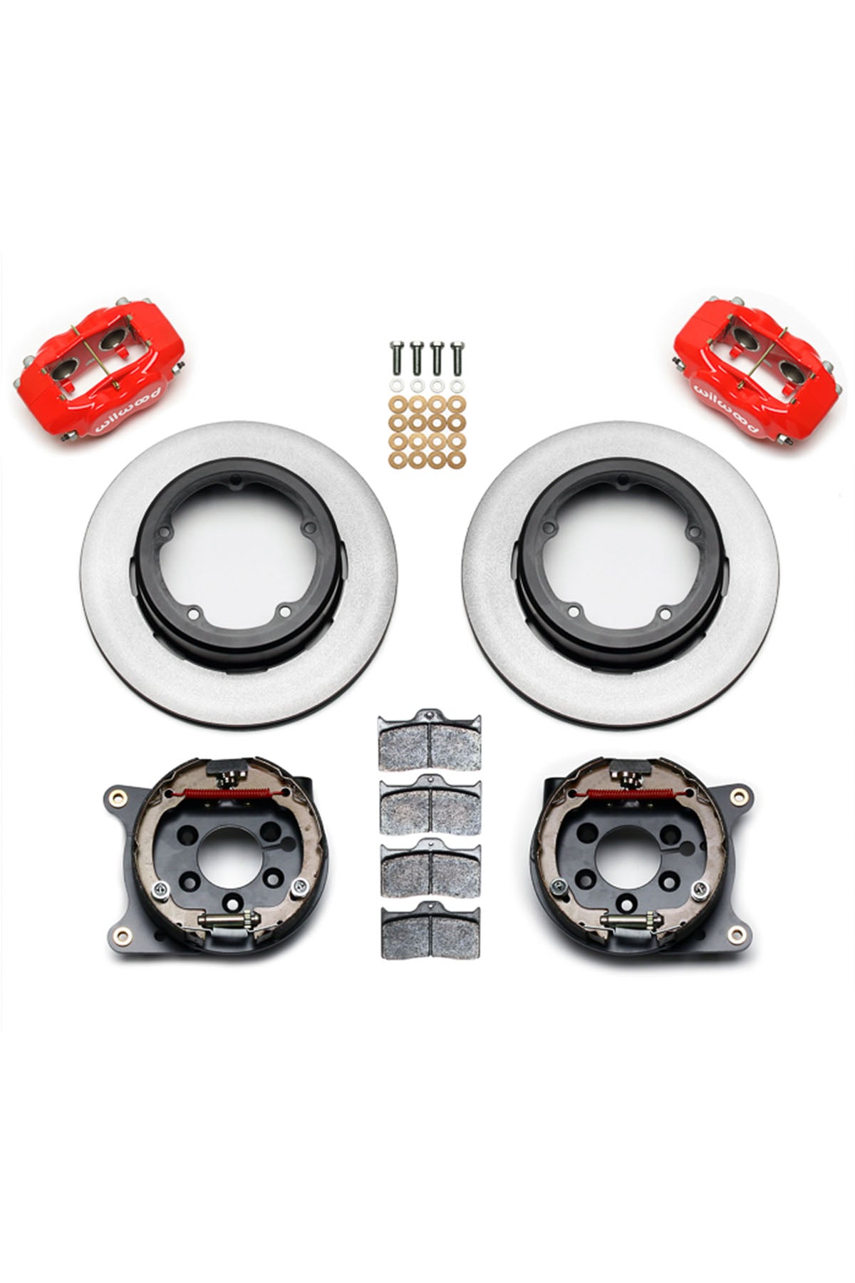 Wilwood Forged Dynalite Rear Disc Brake Kit for Strange Floater Axle 12.19"