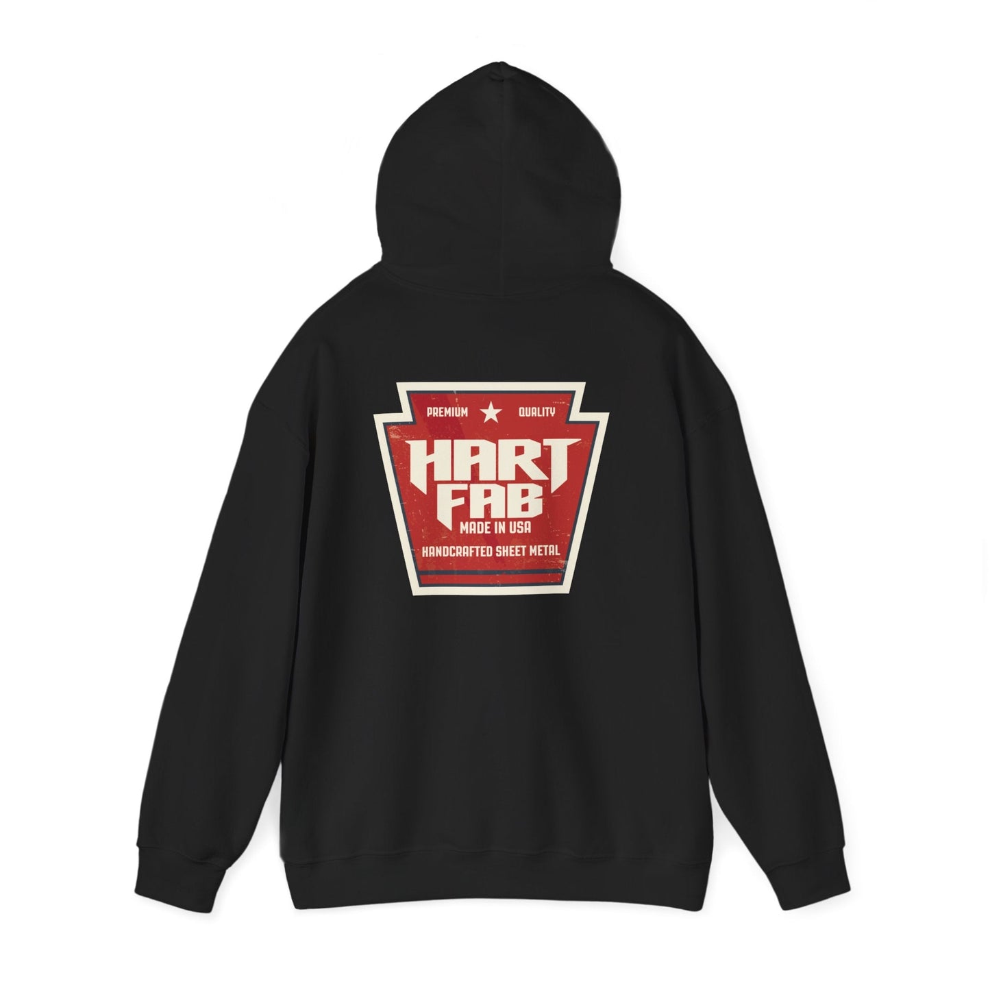 Hart Fab Retro Graphic Hooded Sweatshirt