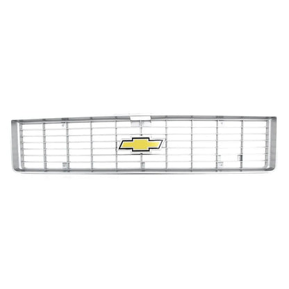 Premium Grille - OE Style with Foil Bowtie Emblem - Argent Gray - 73-74 Chevy CK Pickup Blazer Suburban - Thumbnail 1