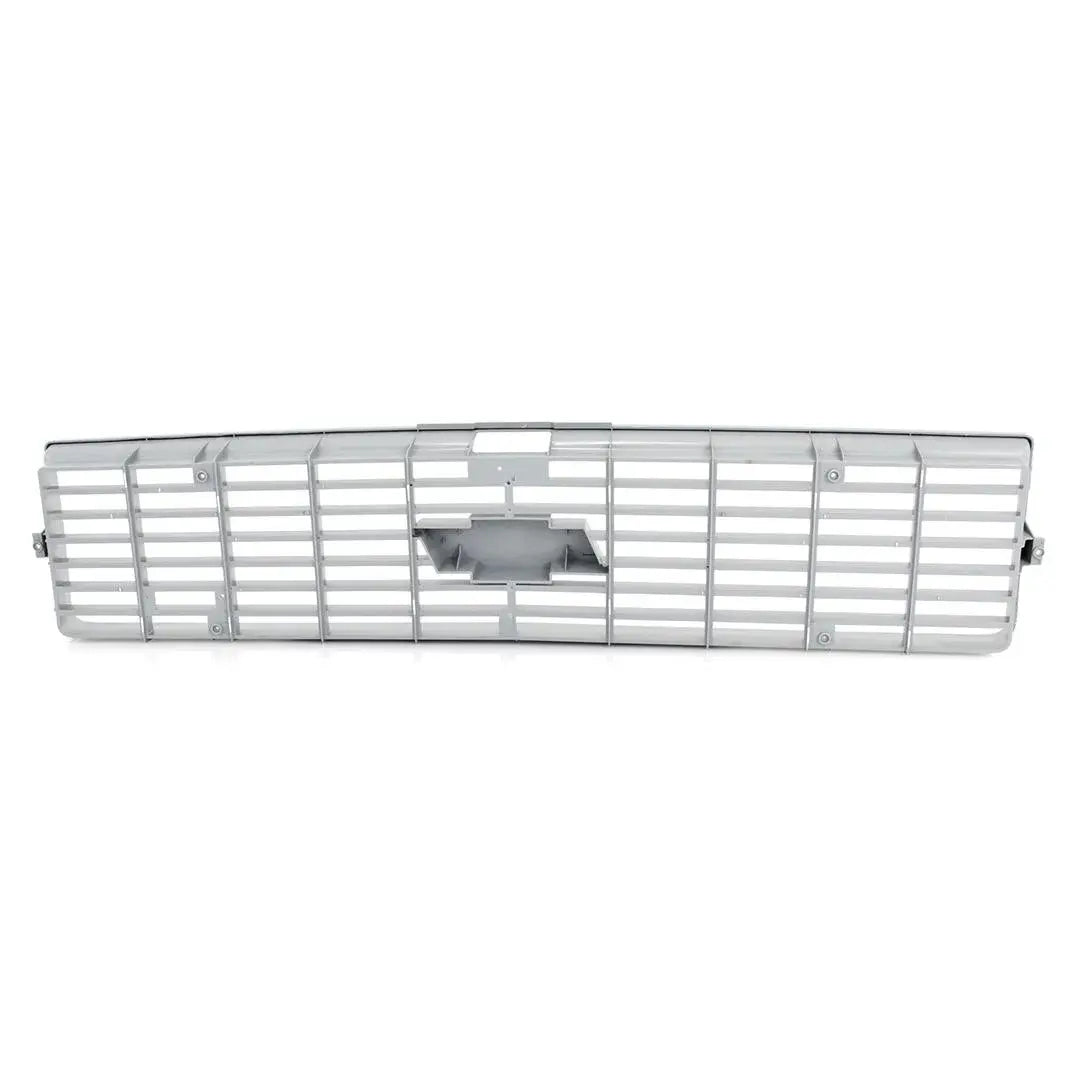Premium Grille - OE Style with Foil Bowtie Emblem - Argent Gray - 73-74 Chevy CK Pickup Blazer Suburban