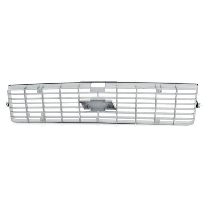Premium Grille - OE Style with Foil Bowtie Emblem - Argent Gray - 73-74 Chevy CK Pickup Blazer Suburban - Thumbnail 3