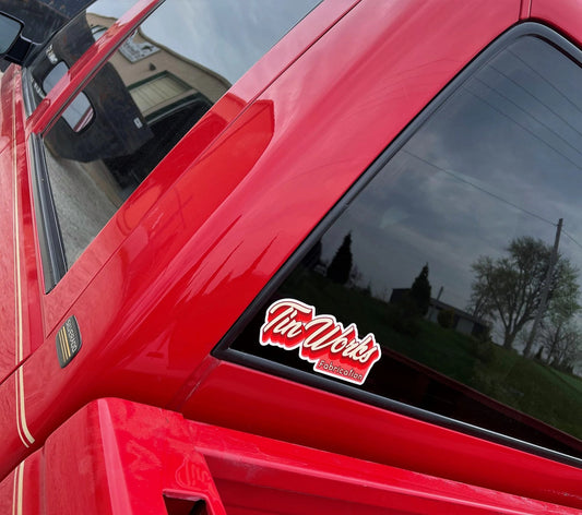 Tinworks Sticker - Red