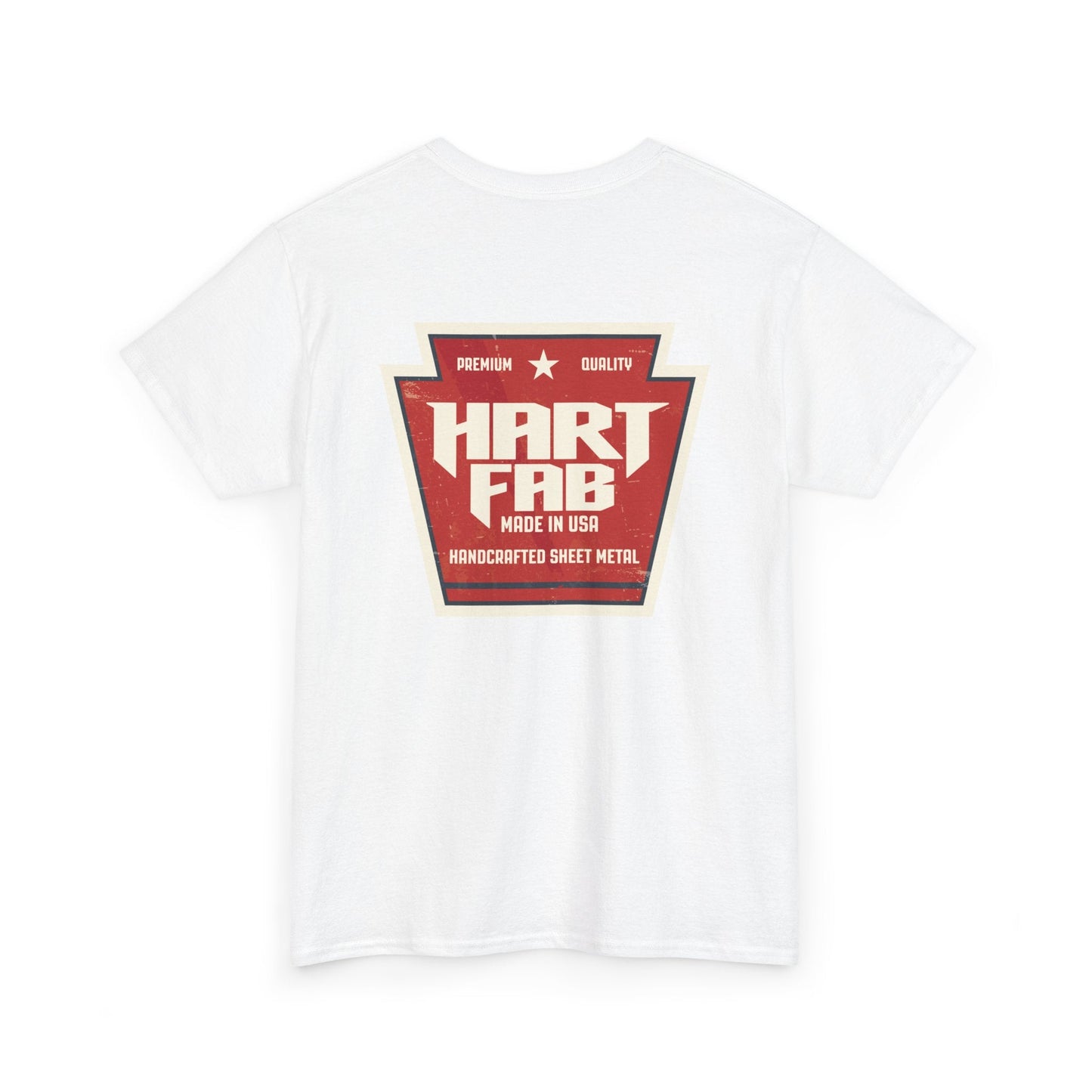 Hart fab Retro Logo Tee - Gilden Brand