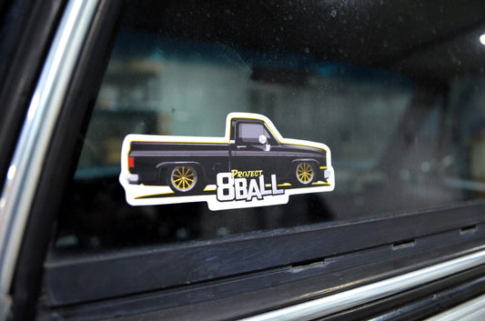 PROJECT 8BALL STICKER