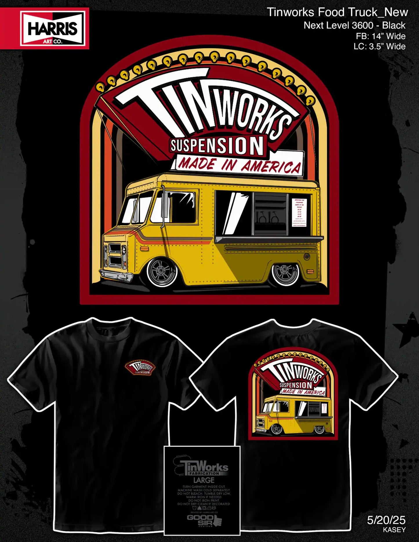 Tinworks Parts Truck T-shirt