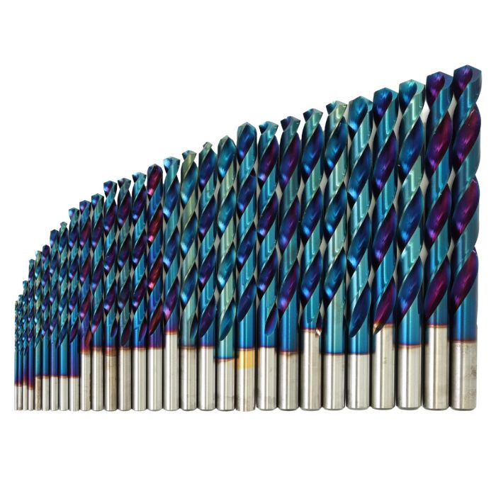 KnKut 29 Piece Drill Buddy Steel Blue Jobber Length Drill Bit Set 1/16" - 1/2" by 64ths - Image 6