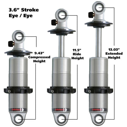 Universal Ridetech HQ Series Single Adjustable Coilover