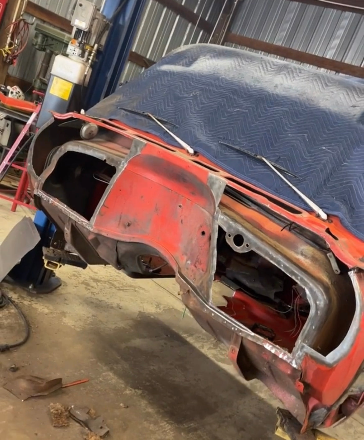 73-87 C-10 Firewall Shaver panels