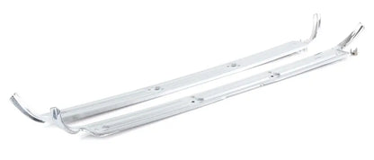 Chrome Door Sill Plates - Pair - 67-72 Chevy GMC CK Pickup Blazer Suburban - Thumbnail 1