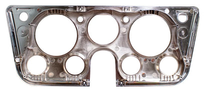 Dash Bezel w/ Gauges - Black / Chrome - 69-72 Chevy GMC C/K Truck - Thumbnail 3