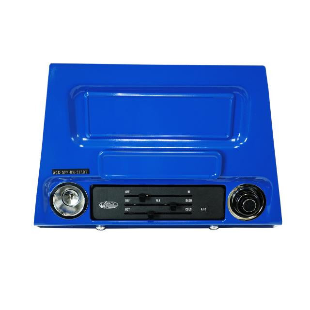 1967-72 Chevrolet Pickup Control Panel Kit - Black Anodized - Image 2