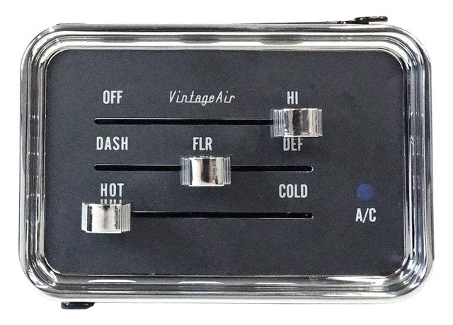 1960-63 Chevrolet Pickup SureFit® Chrome Control Panel Kit