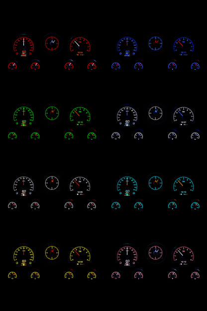 Dakota Digital 67-72 C10 Chevy / GMC HDX Instrument Gauges