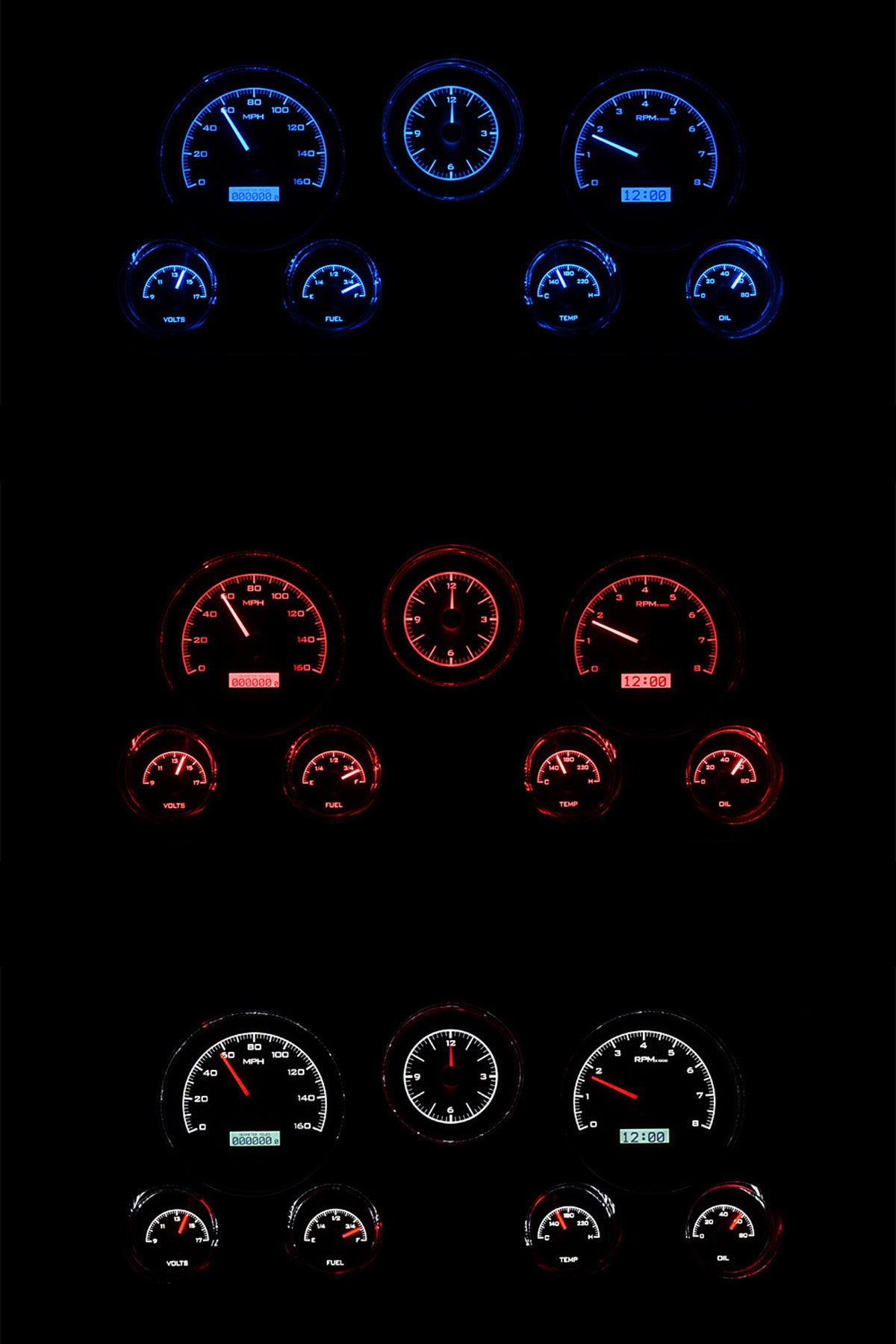 Dakota Digital 67-72 C10 Chevy / GMC VHX Instrument Gauges