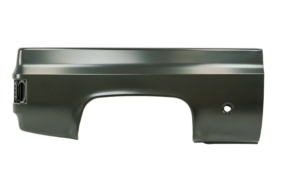 Bedside - OE Style w Round Gas Hole - RH - 73-76 Chevy GMC CK Fleetside Short Bed Truck