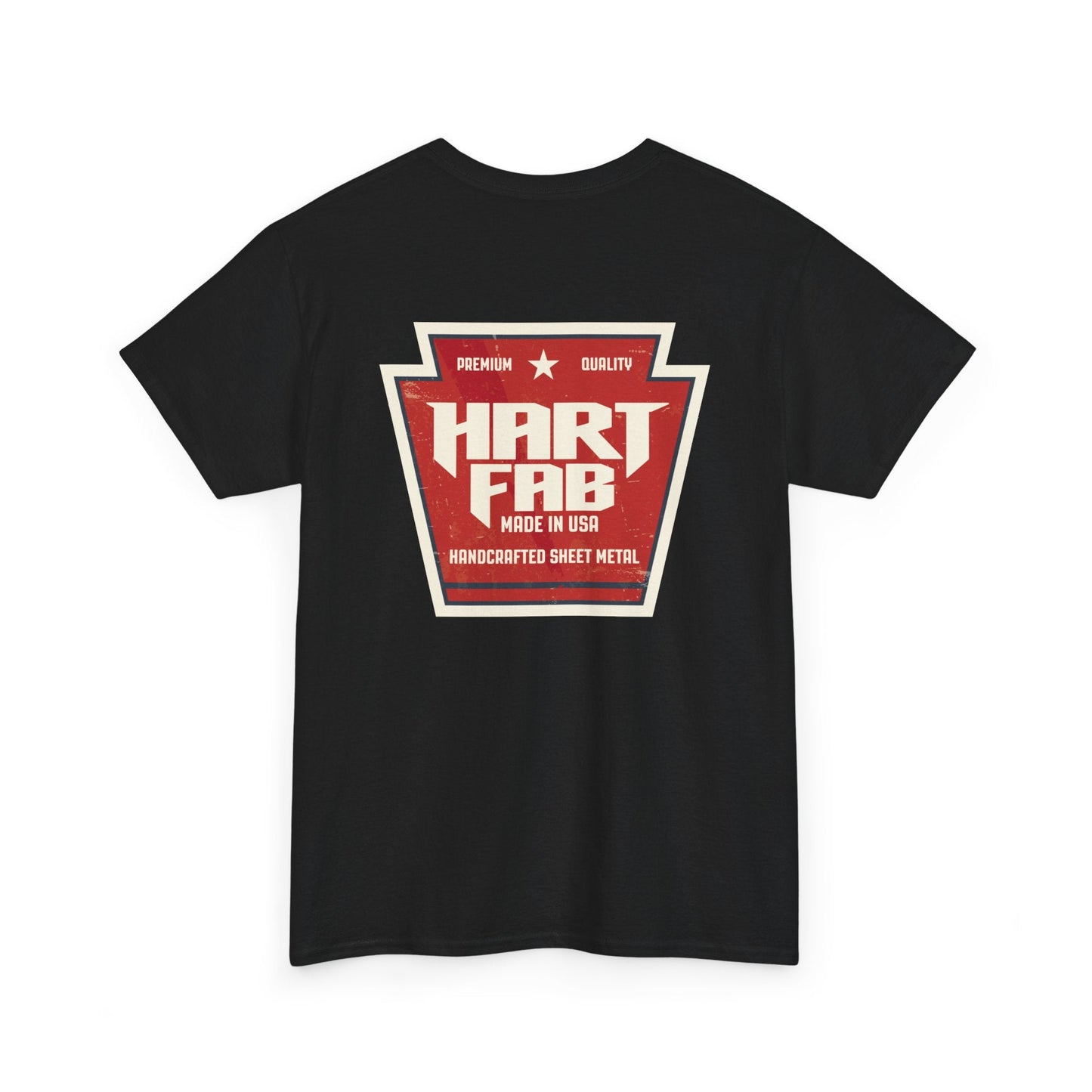 Hart fab Retro Logo Tee - Gilden Brand
