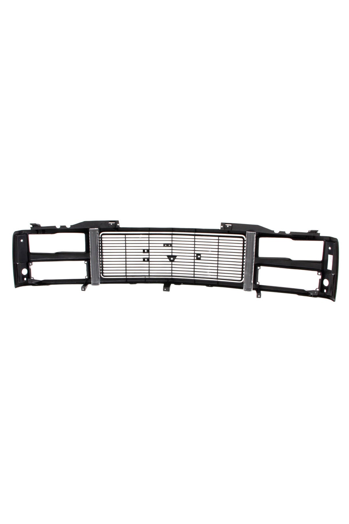 Grille Shell - Argent/Black - Dual Headlight - 88-93 GMC C/K Pickup Suburban