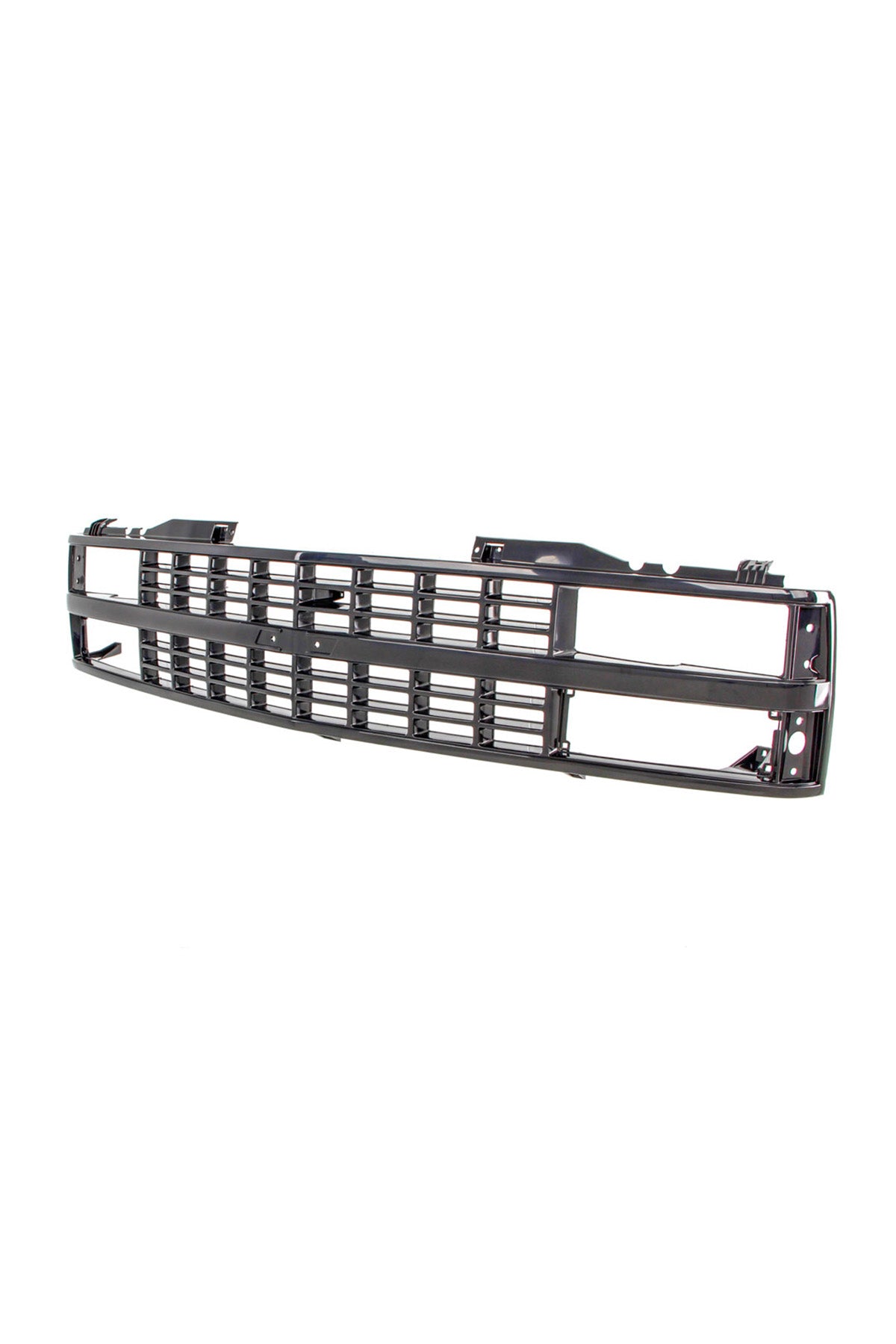 Grille Shell - Black - Dual Headlight - 88-93 Chevy C/K Pickup SUV