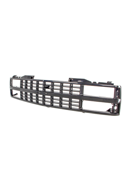 Grille Shell - Black - Dual Headlight - 88-93 Chevy C/K Pickup SUV