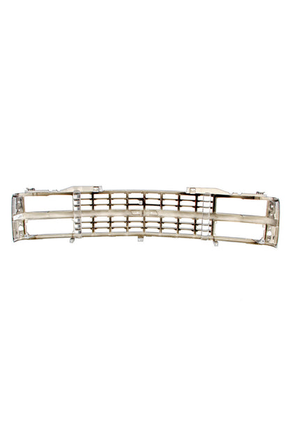 Grille Shell - Chrome/Black - Dual Headlight - 88-93 Chevy C/K Pickup SUV