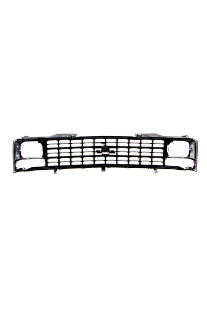 Grille Shell - Argent/Silver - Single Headlight - 88-93 Chevy C/K Pickup SUV