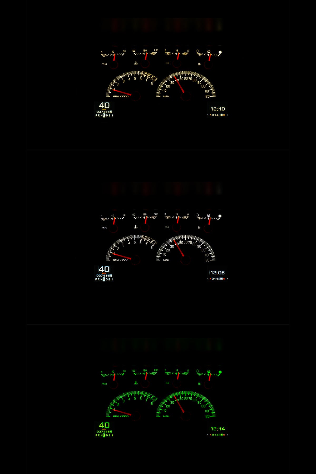 Dakota Digital 92-94 OBS Chevy / GMC RTX Instrument Gauges