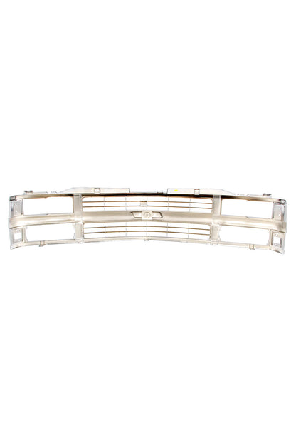 Grille Shell - Chrome/Gray - Composite Headlight - 94-98 Chevy C/K Pickup SUV