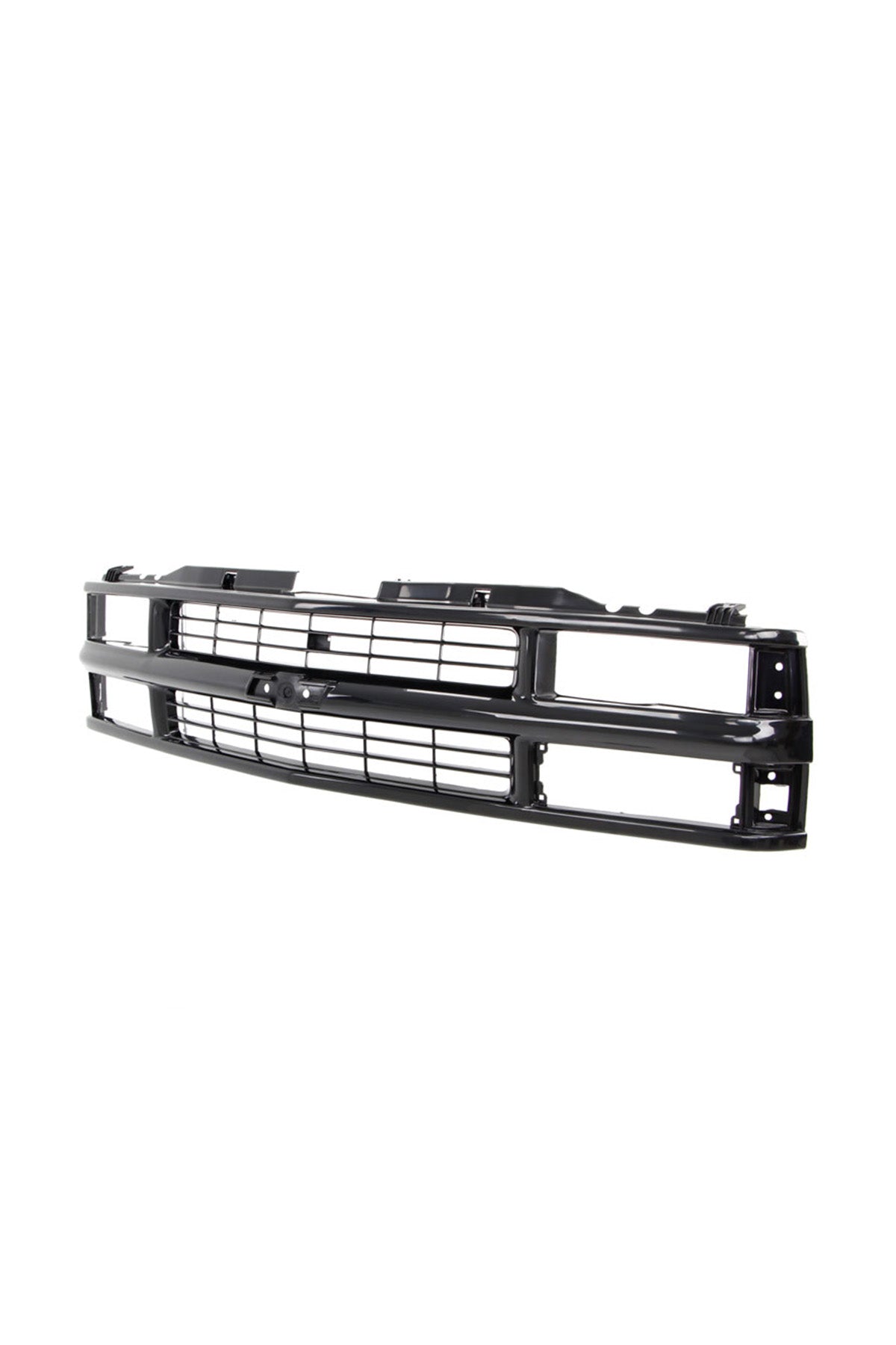 Grille Shell - Black - Composite Headlight - 94-98 Chevy C/K Pickup SUV
