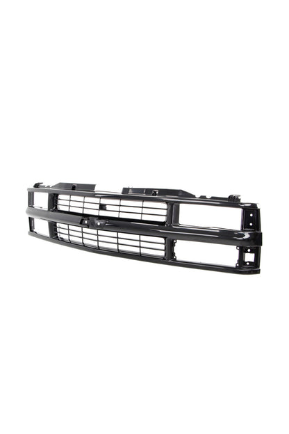 Grille Shell - Black - Composite Headlight - 94-98 Chevy C/K Pickup SUV