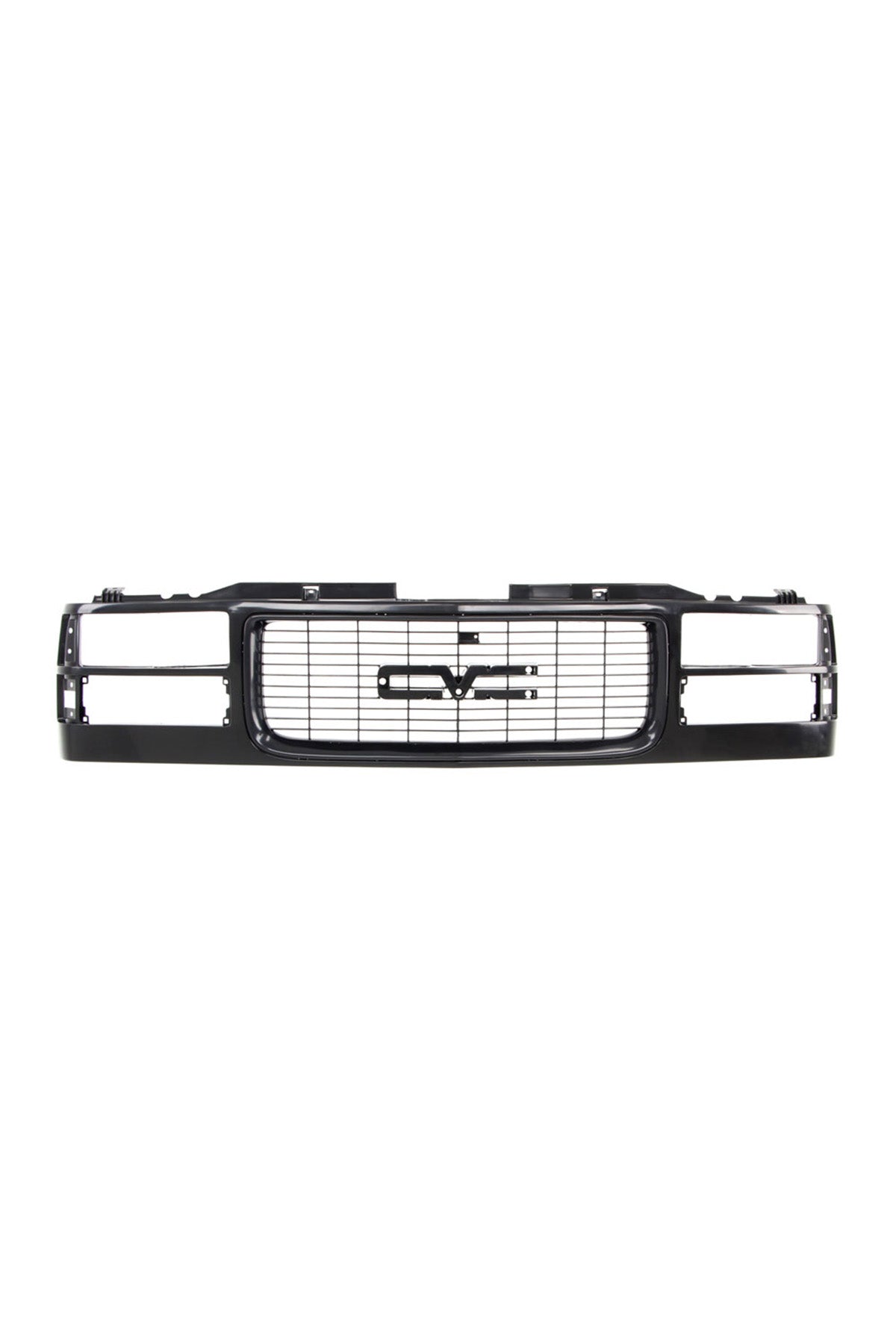 Grille Shell - Black - Dual Headlight - 94-98 GMC C/K Pickup SUV