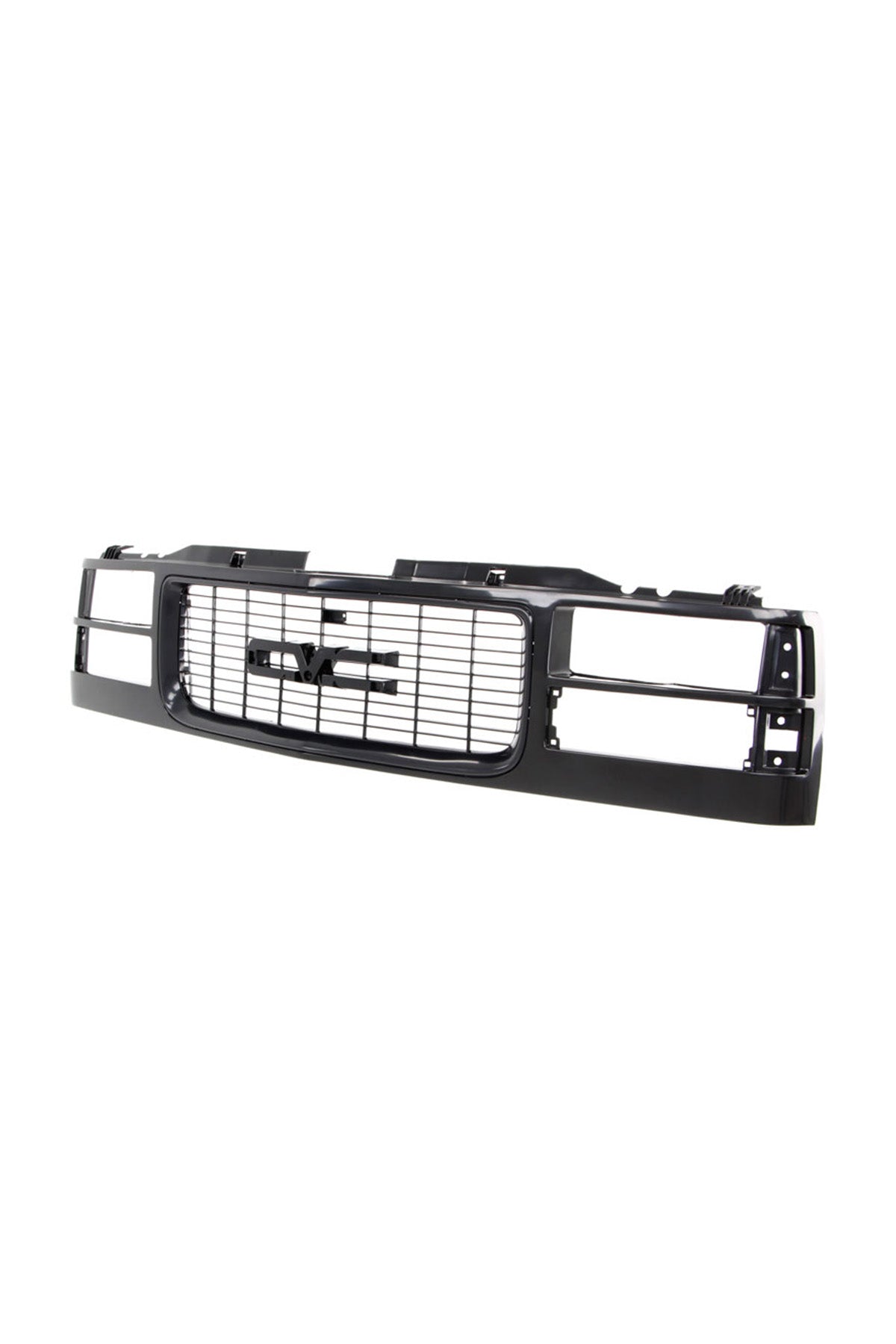 Grille Shell - Black - Dual Headlight - 94-98 GMC C/K Pickup SUV