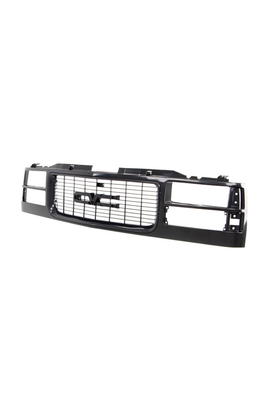 Grille Shell - Black - Dual Headlight - 94-98 GMC C/K Pickup SUV
