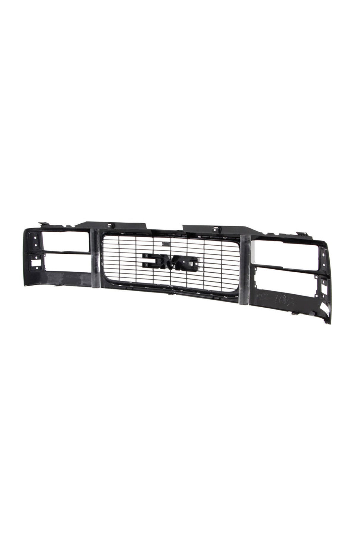 Grille Shell - Chrome/Black - Dual Headlight - 94-98 GMC C/K Pickup SUV